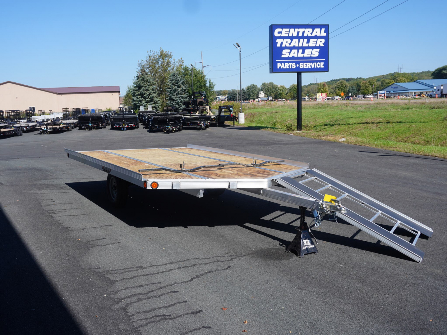 New 2024 Triton Trailers XT 8.5x12ft Snow Trailer