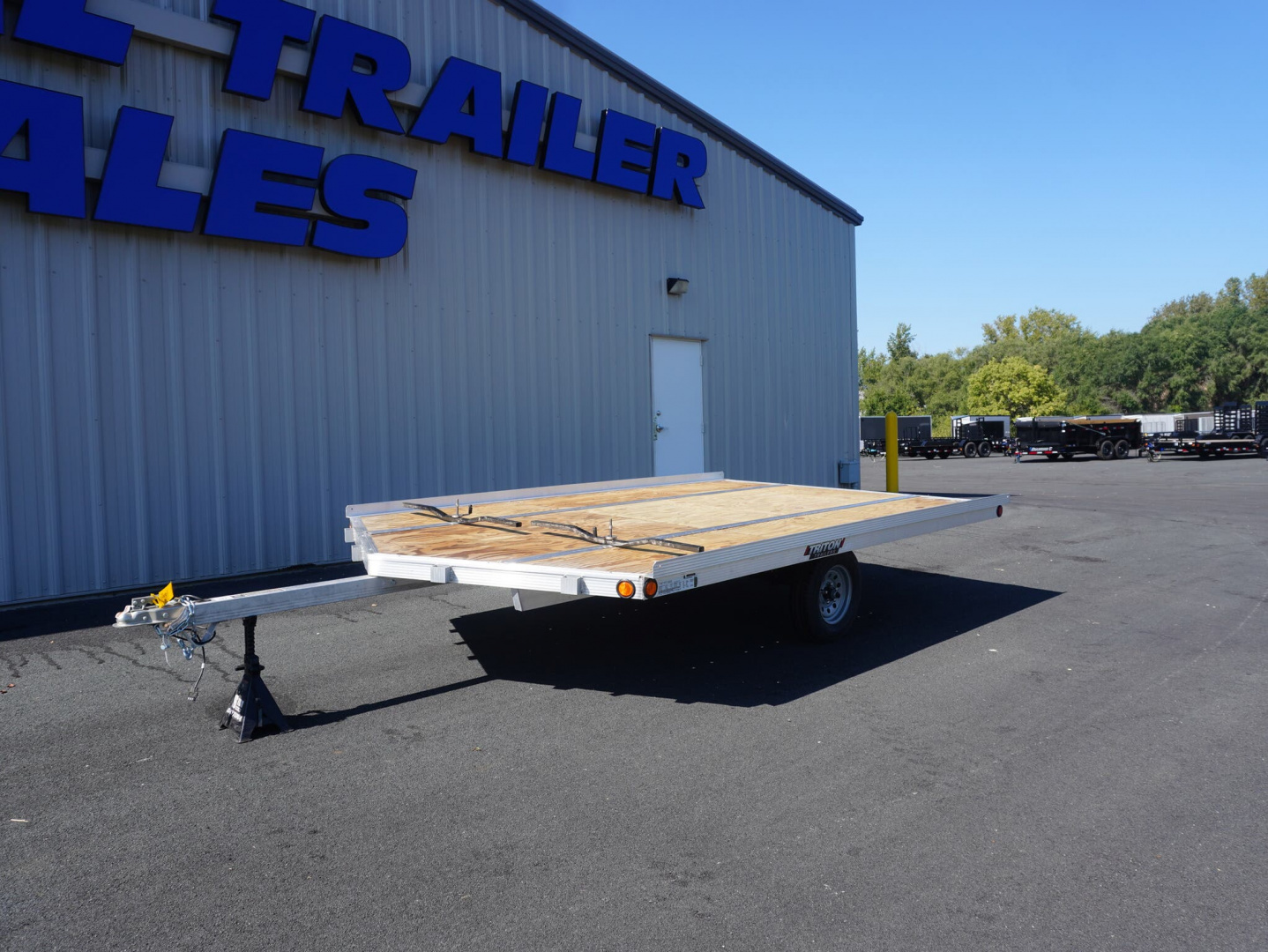New 2024 Triton Trailers XT 8.5x12ft Snow Trailer
