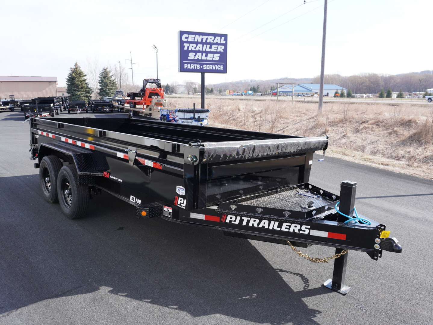 New 2026 PJ Trailers 83'x16' Dump