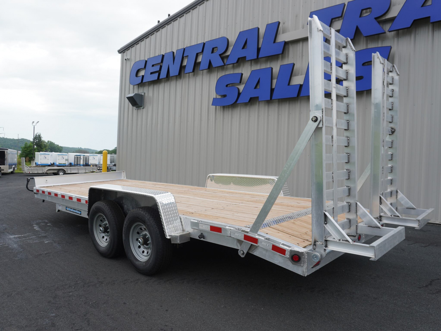 New 2026 DCT 20ft Aluminum Equipment Equipment Trailer
