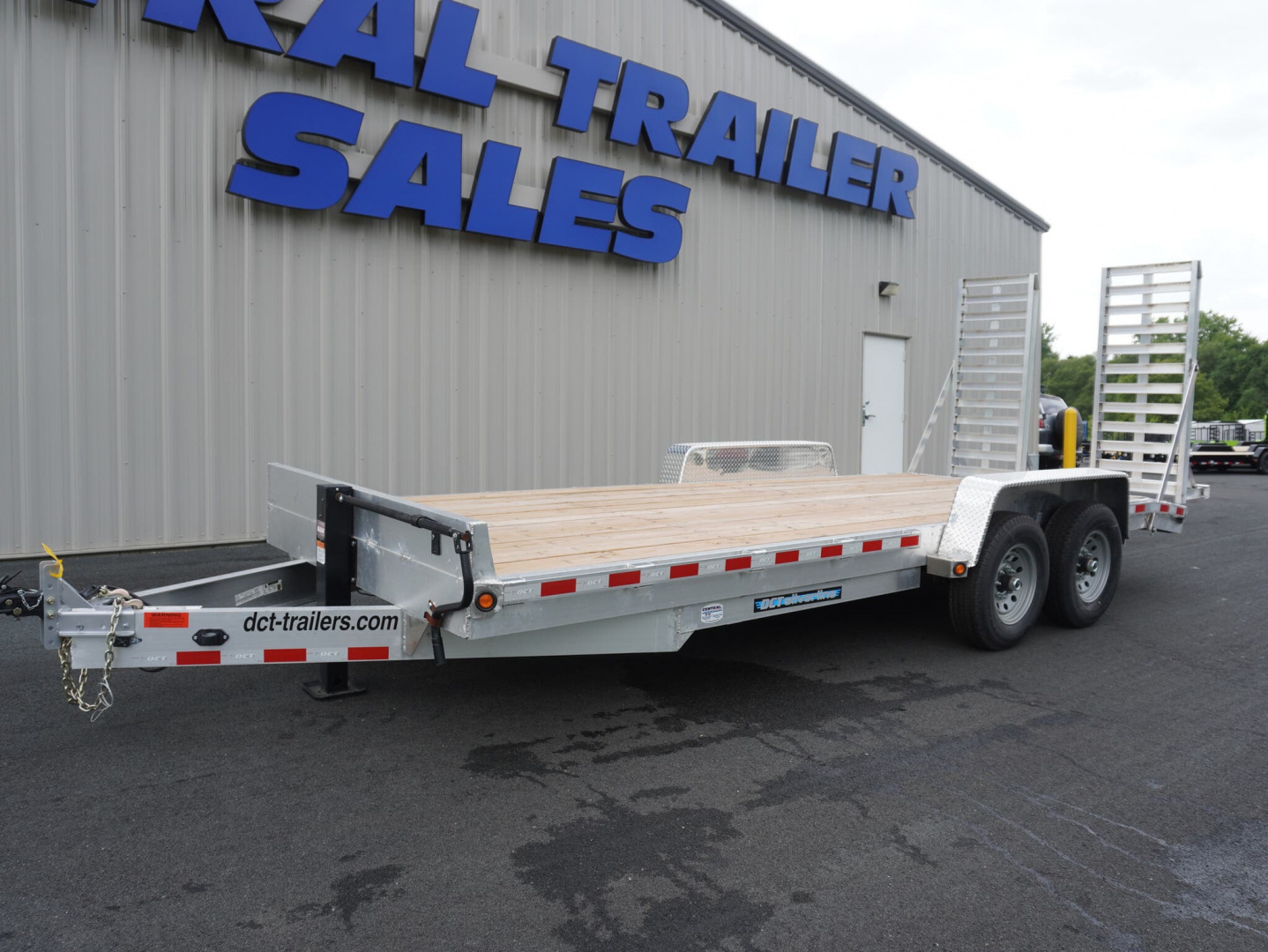 New 2026 DCT 20ft Aluminum Equipment Equipment Trailer