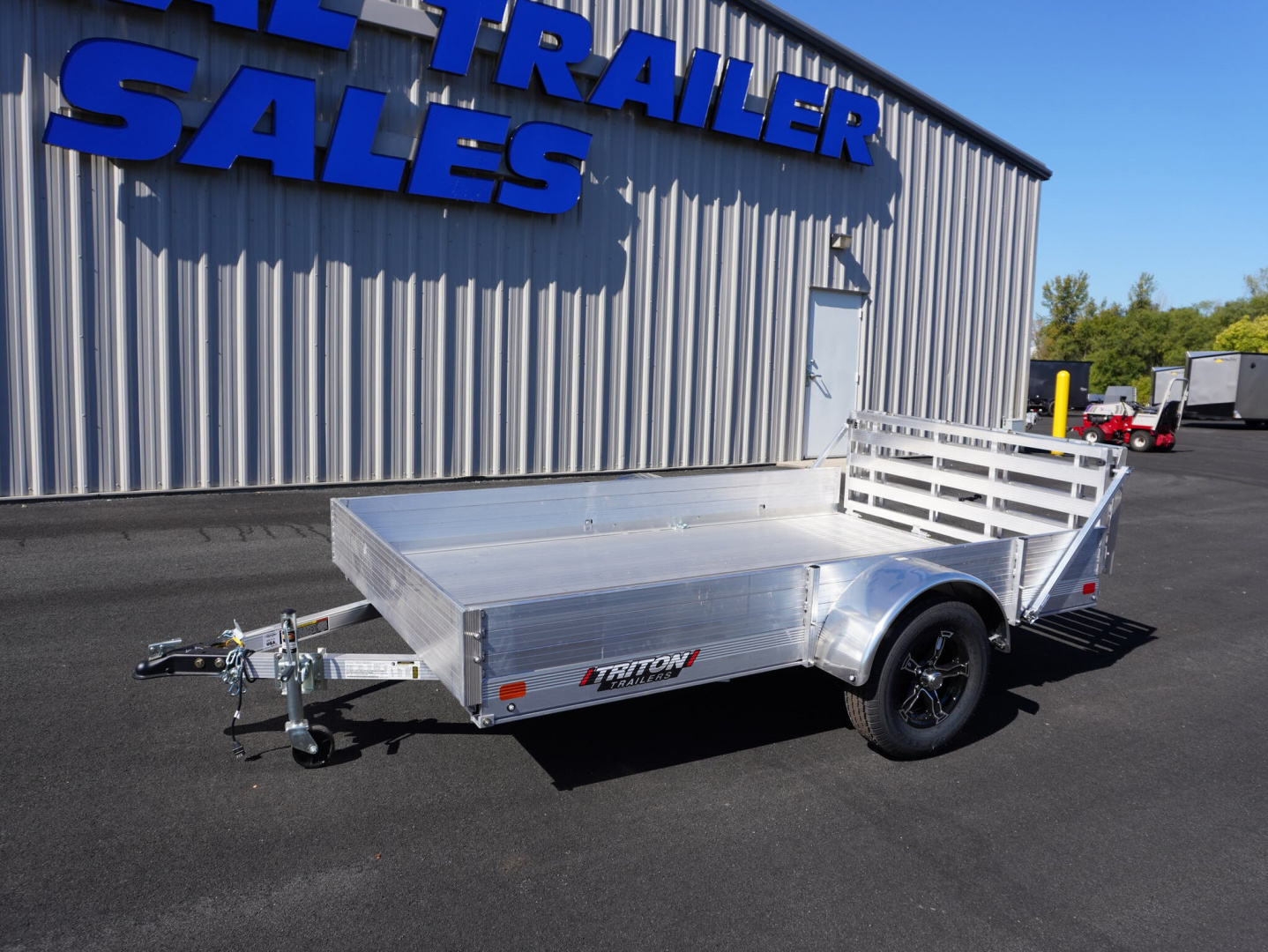 New 2025 Triton Trailers 6x10ft Aluminum Utility