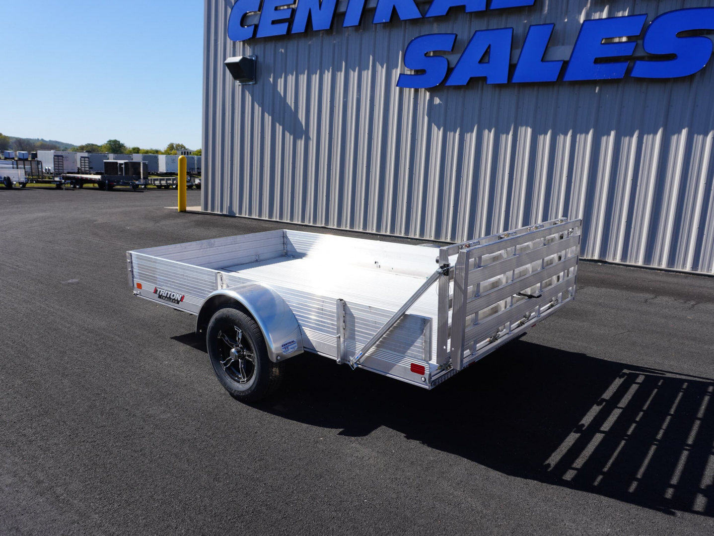 New 2025 Triton Trailers 6x10ft Aluminum Utility