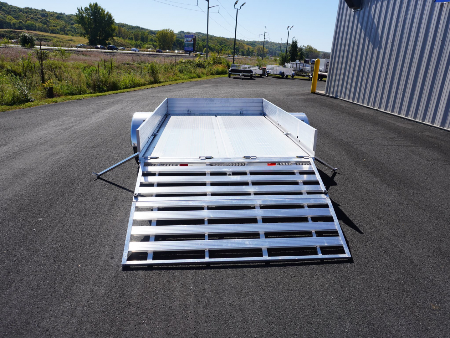 New 2025 Triton Trailers 6x10ft Aluminum Utility