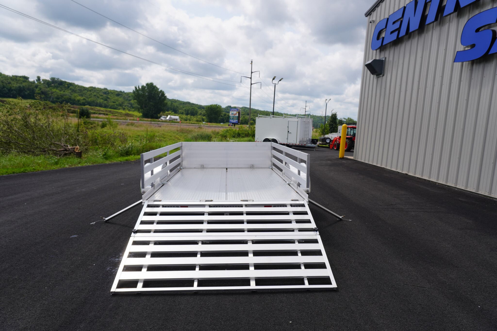 New 2025 Triton Trailers 6x10ft Aluminum Utility