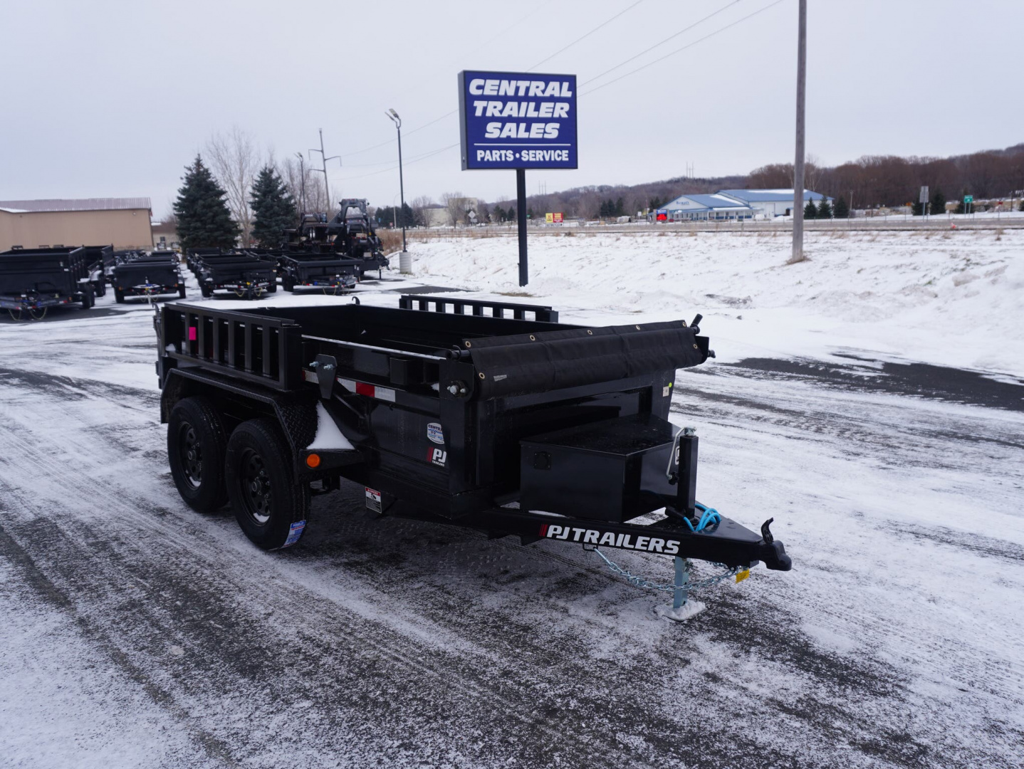 New 2026 PJ Trailers 5'x10' Dump