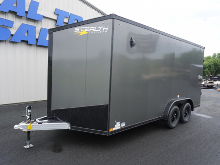 New 2025 Stealth Trailers 7.5x16ft Aluminum Enclosed