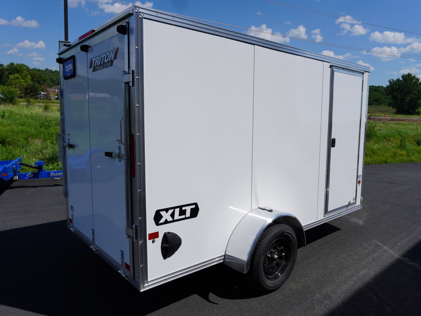New 2026 Triton Trailers XLT 6x12ft Aluminum Enclosed Cargo / Enclosed Trailer