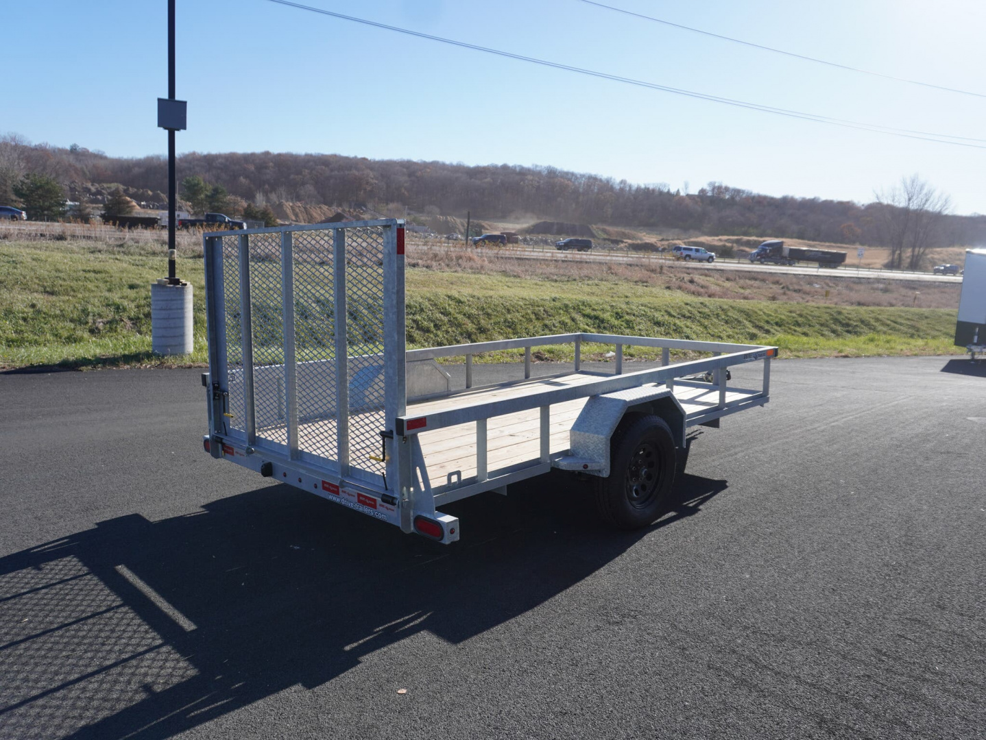 New 2026 Drive Trailers 6x12ft Galvanized Utility