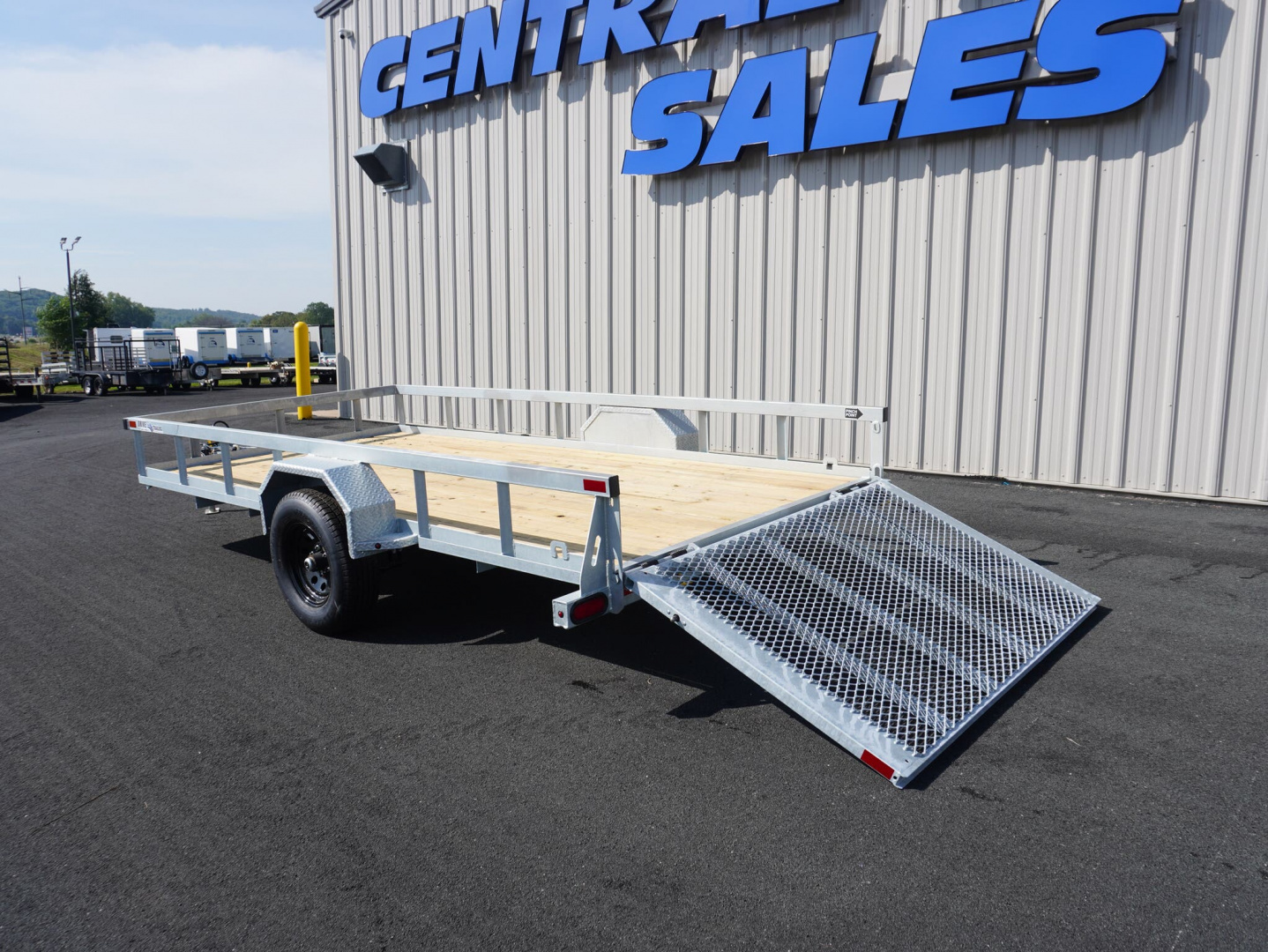 New 2026 Drive Trailers 7x14ft Galvanized Utility