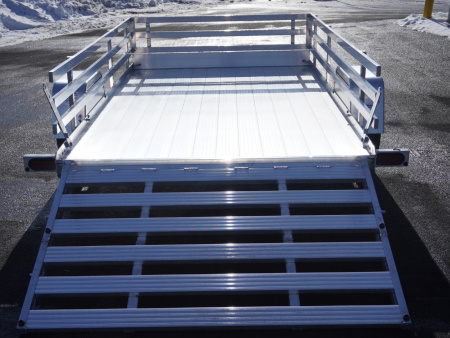 New 2026 Bear Track 76'x10ft Aluminum Utility Trailer