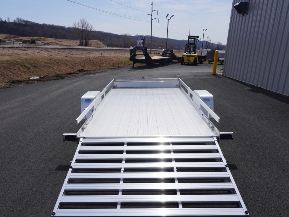 New 2026 Bear Track 76'x12ft Aluminum Utility Trailer