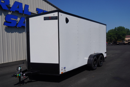 New 2026 Discovery Trailers 7x16ft Enclosed