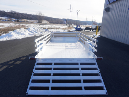 New 2026 Bear Track 76'x12ft Aluminum Utility Trailer