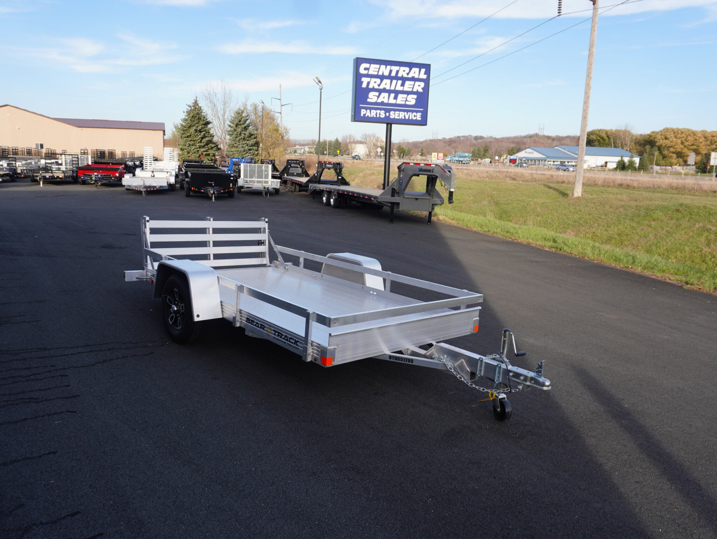 New 2026 Bear Track 65'x10ft Aluminum Utility
