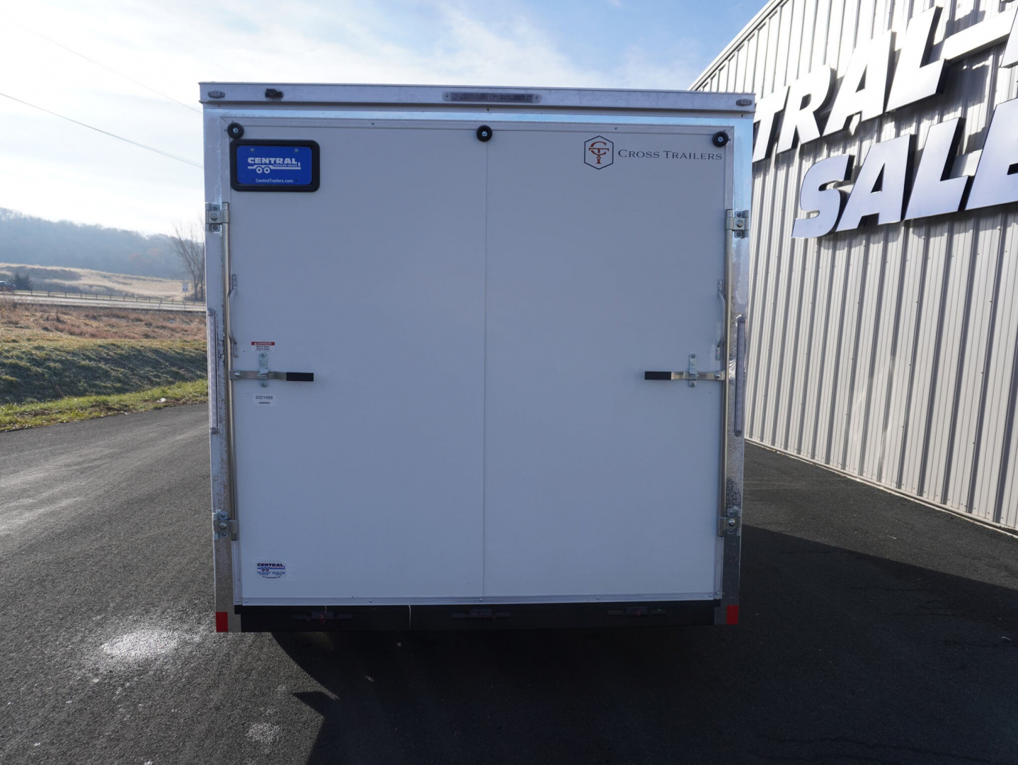 New 2026 Cross Trailers 7.5x14 Enclosed