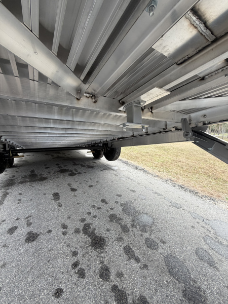 New 2026 H&H Trailers 14K 82X22 Aluminum Electric Tilt Speed Loader Car Hauler