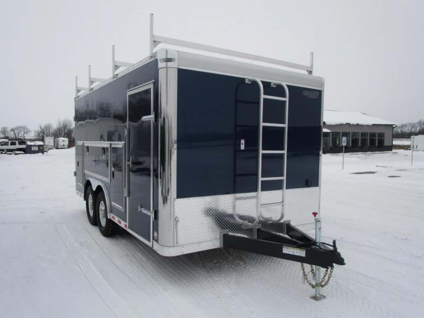 New BRAVO 8.5x16 CUSTOM CONTRACTORS TRAILER w/ 14K GVWR