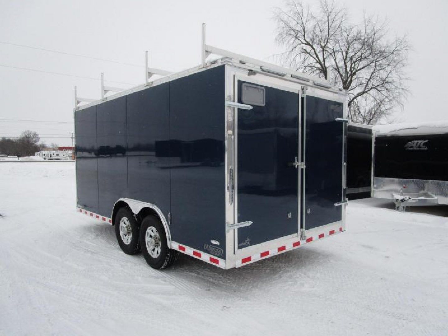 New BRAVO 8.5x16 CUSTOM CONTRACTORS TRAILER w/ 14K GVWR