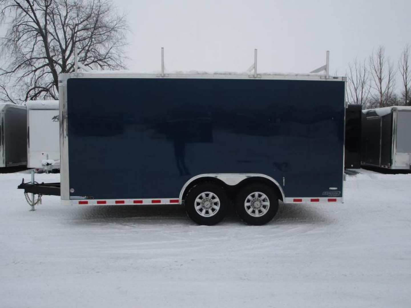 New BRAVO 8.5x16 CUSTOM CONTRACTORS TRAILER w/ 14K GVWR