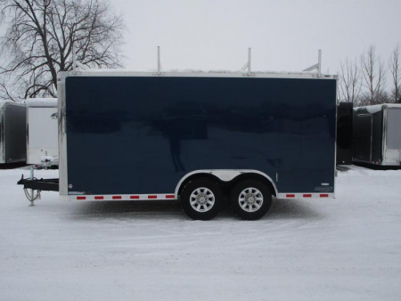 New BRAVO 8.5x16 CUSTOM CONTRACTORS TRAILER w/ 14K GVWR