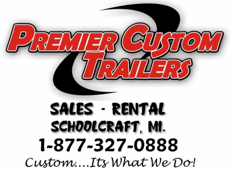 New BRAVO 8.5x16 CUSTOM CONTRACTORS TRAILER w/ 14K GVWR