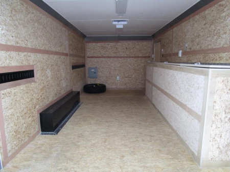 New BRAVO 8.5x16 CUSTOM CONTRACTORS TRAILER w/ 14K GVWR