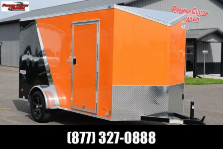 New BRAVO 6x12 SCOUT ENCLOSED MOTORCYCLE TRAILER