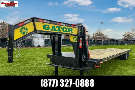 New GATORMADE 40FT HOTSHOT 24.9K GOOSENECK EQUIPMENT TRAILER