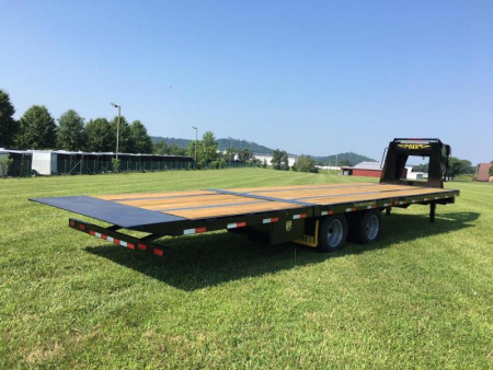 New GATORMADE 20'+10' HYDRA-TAIL ELITE GOOSENECK HEAVY EQUIPMENT TRAILER