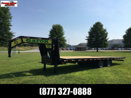 New GATORMADE 20'+10' HYDRA-TAIL ELITE GOOSENECK HEAVY EQUIPMENT TRAILER