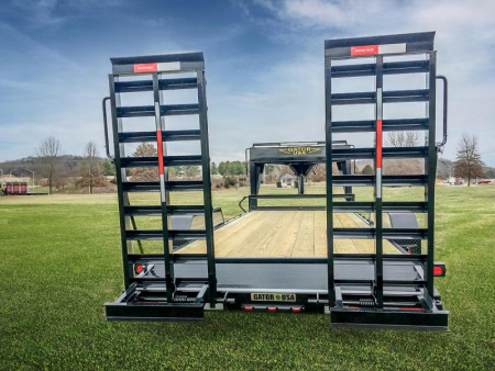 New GATORMADE 18+2 TANDEM 14K  LOW PRO GOOSENECK HEAVY EQUIPMENT TRAILER