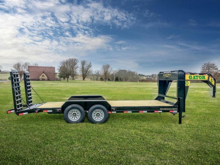 New GATORMADE 18+2 TANDEM 14K  LOW PRO GOOSENECK HEAVY EQUIPMENT TRAILER