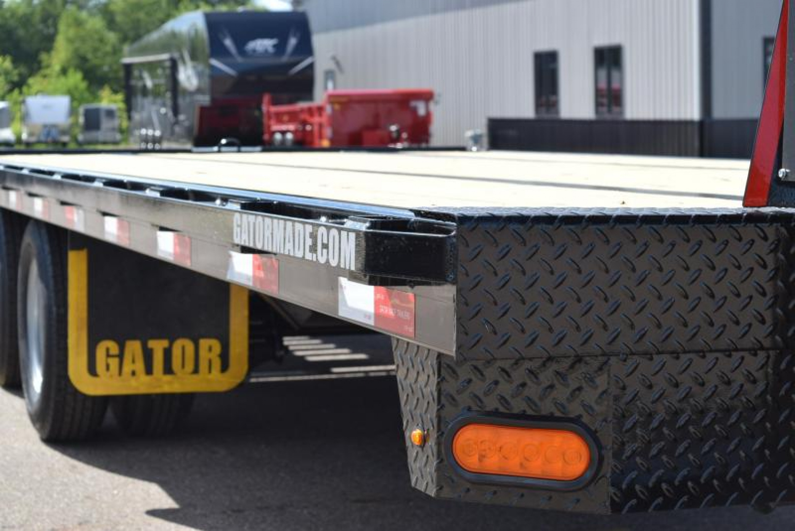 New GATORMADE 20'+5' ELITE GOOSENECK HEAVY EQUIPMENT TRAILER w/ HYDRAULIC JACKS