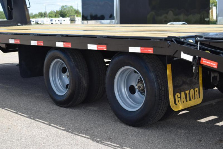 New GATORMADE 20'+5' ELITE GOOSENECK HEAVY EQUIPMENT TRAILER w/ HYDRAULIC JACKS