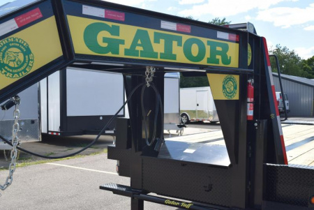 New GATORMADE 20'+5' ELITE GOOSENECK HEAVY EQUIPMENT TRAILER w/ HYDRAULIC JACKS