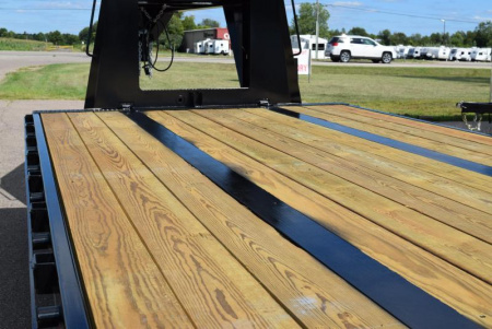 New GATORMADE 20'+5' ELITE GOOSENECK HEAVY EQUIPMENT TRAILER w/ HYDRAULIC JACKS