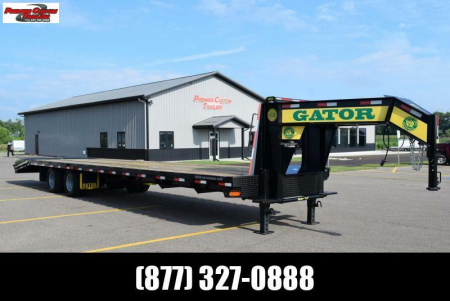 New GATORMADE 30+5 TANDEM DUAL ELITE GOOSENECK HEAVY EQUIPMENT TRAILER