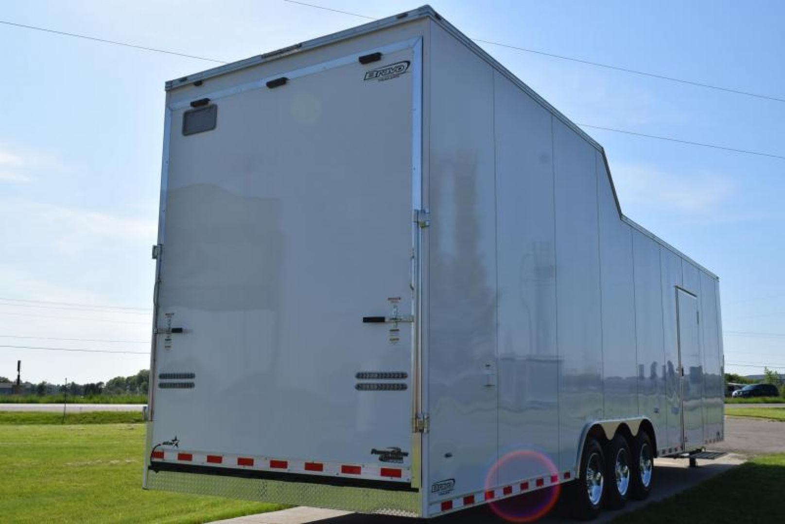 New BRAVO STAR 38' GOOSENECK PULLING TRACTOR TRAILER