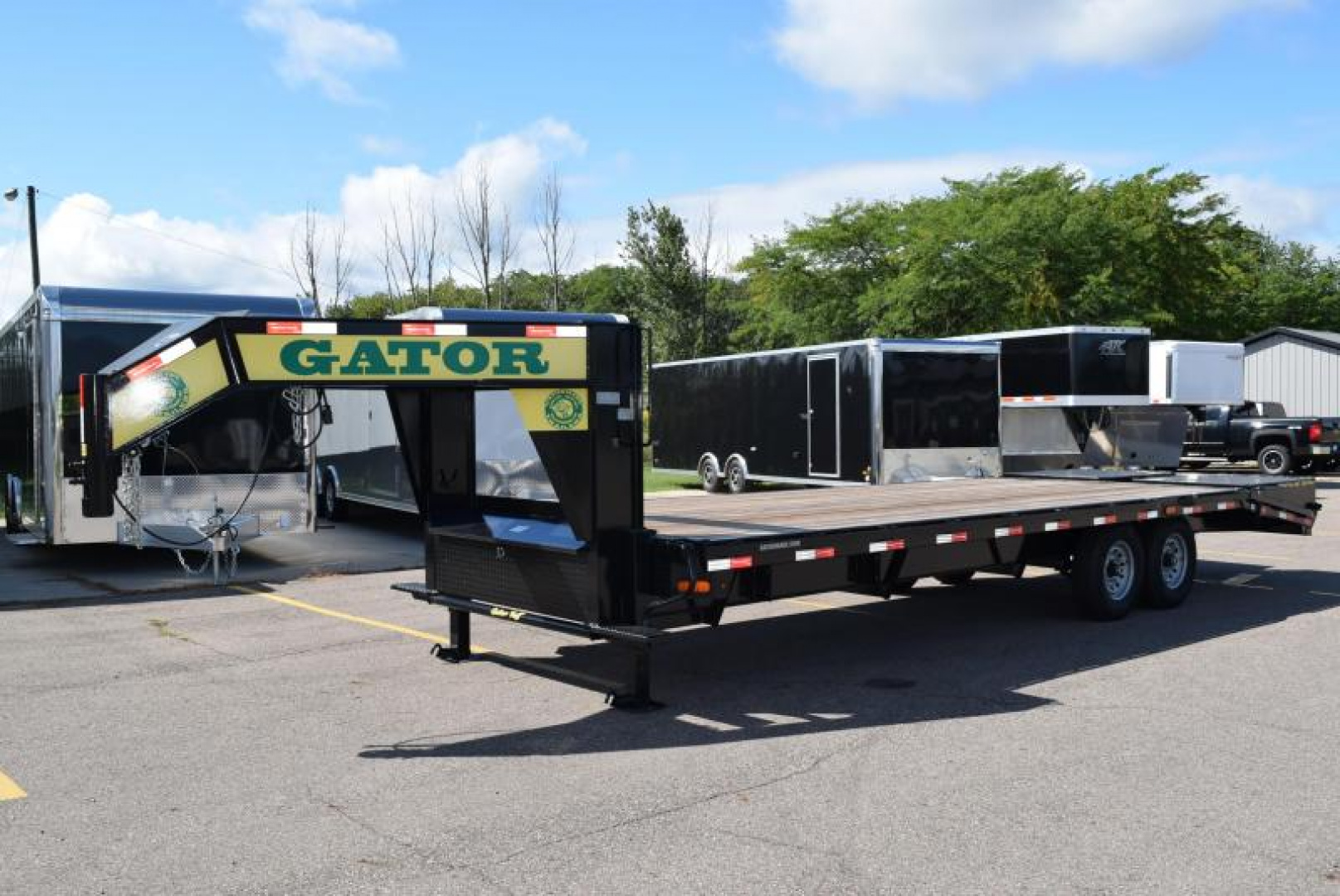 New GATORMADE 20'+5' WORKHORSE GOOSENECK HEAVY EQUIPMENT TRAILER
