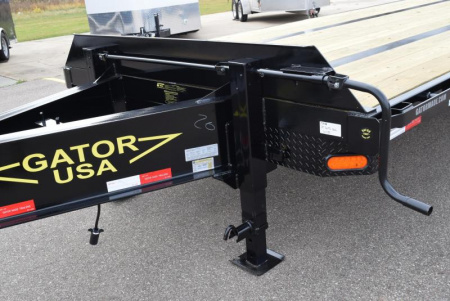New GATORMADE 20'+5' PINTLE 22K EQUIPMENT TRAILER