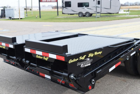 New GATORMADE 20'+5' PINTLE 22K EQUIPMENT TRAILER