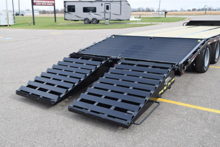 New GATORMADE 20'+5' PINTLE 22K EQUIPMENT TRAILER