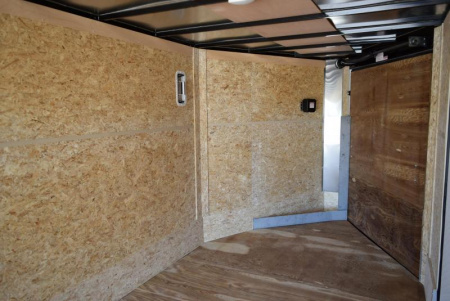 New BRAVO SCOUT 18' + 5' **MIDNIGHT EDITION** ENCLOSED SNOWMOBILE/UTV TRAILER