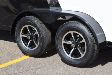 New BRAVO SCOUT 18' + 5' **MIDNIGHT EDITION** ENCLOSED SNOWMOBILE/UTV TRAILER