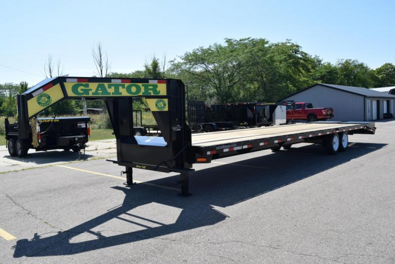 New GATORMADE 30'+5' WORKHORSE GOOSENECK HEAVY EQUIPMENT TRAILER