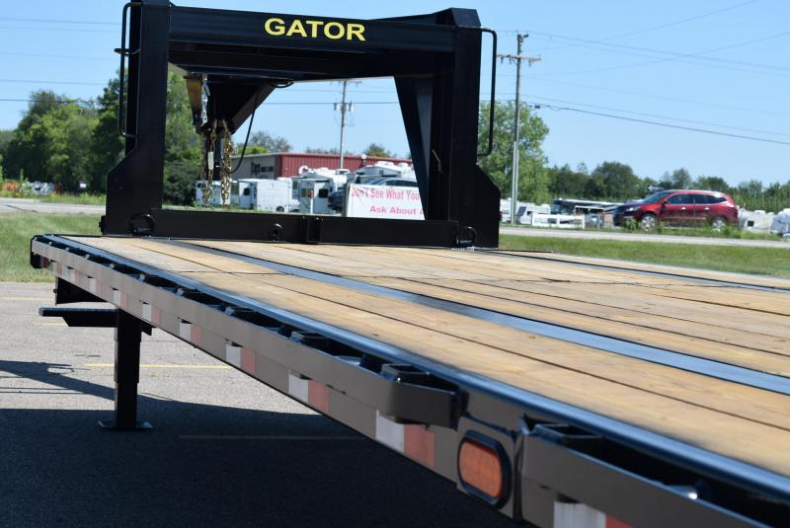 New GATORMADE 30'+5' WORKHORSE GOOSENECK HEAVY EQUIPMENT TRAILER