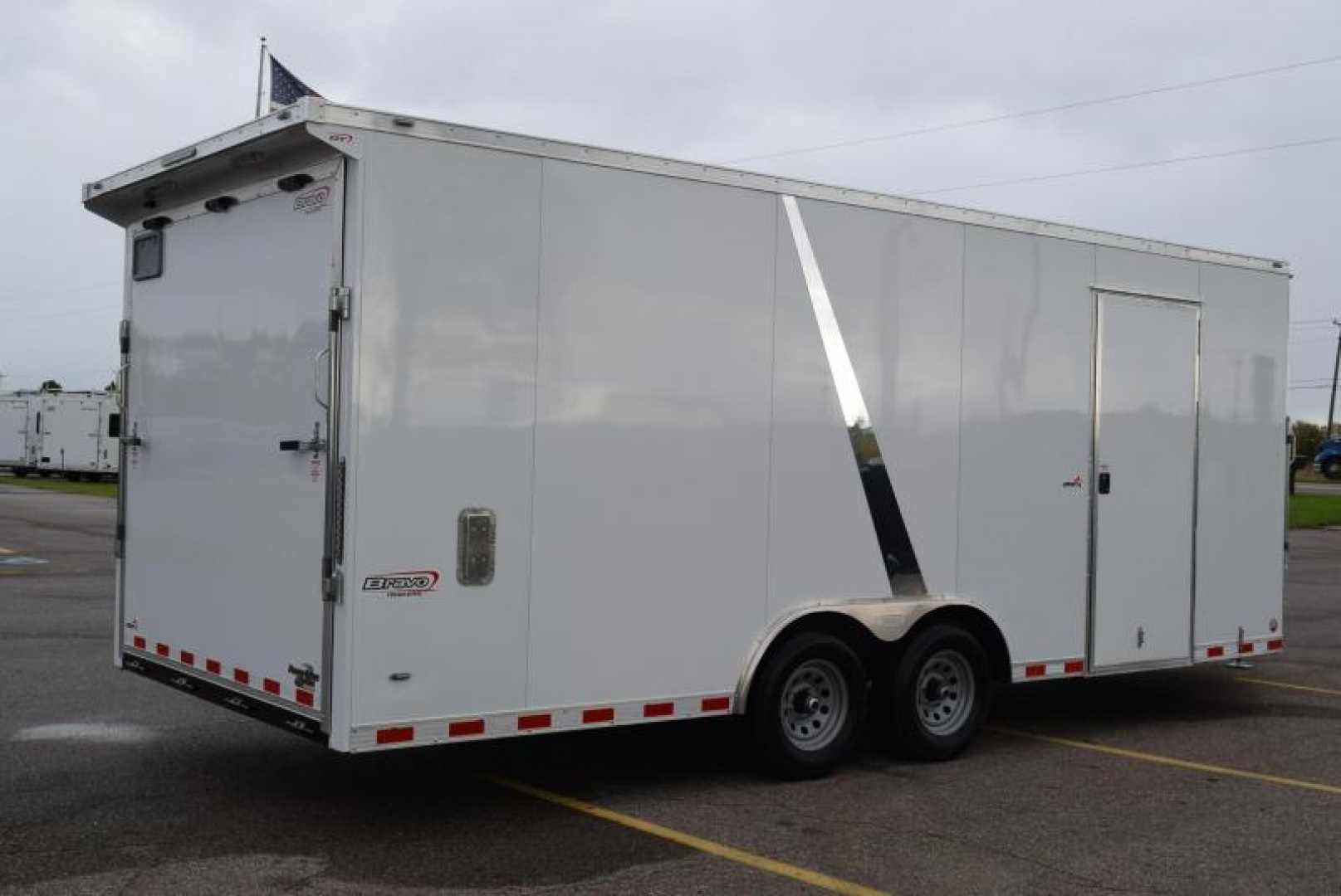 New BRAVO STAR 8.5x20+5 COMBO SNOWMOBILE/CAR HAULER