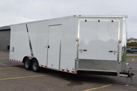 New BRAVO STAR 8.5x20+5 COMBO SNOWMOBILE/CAR HAULER
