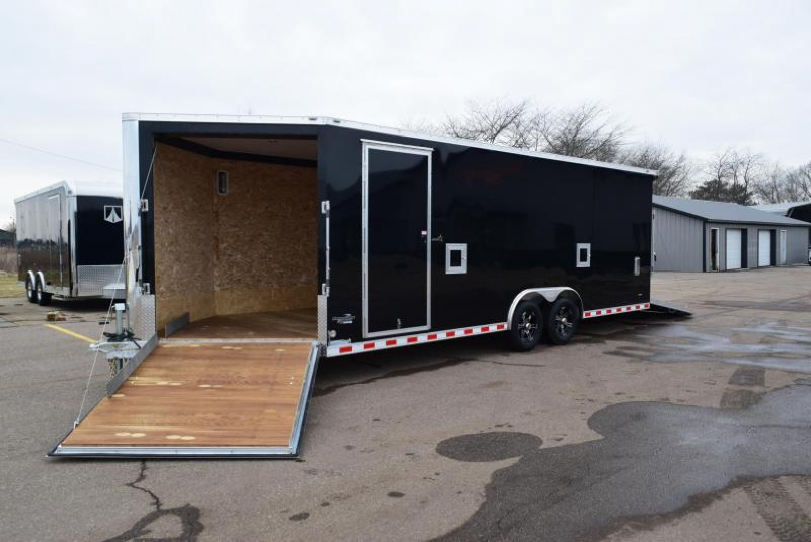 New BRAVO ALUMINUM STAR 8.5x22+5 COMBO SNOWMOBILE/CAR HAULER/UTV TRAILER